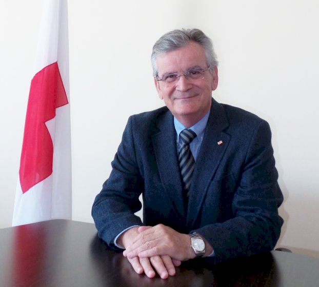 o Rafael Gandía Balaguer. Presidente Cruz Roja Comunitat Valenciana.